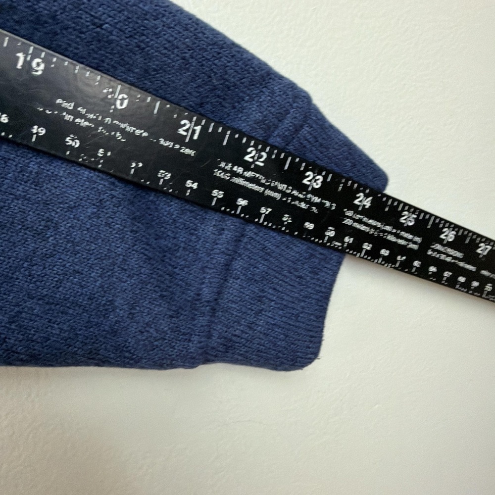 Vineyard Vines Sweater Mens Small Blue Quarter Zip Mock Neck Kentucky Pullover - Picture 9 of 10